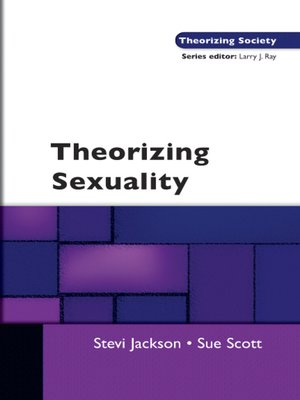cover image of Theorizing Sexuality